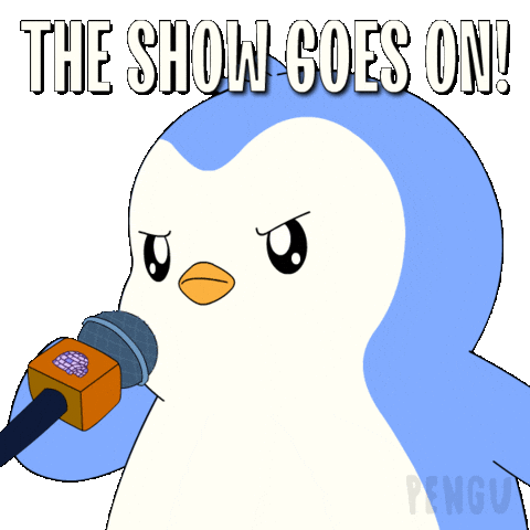 Penguin Yell Sticker by Pudgy Penguins