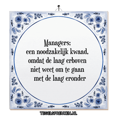 Humor Teamwork Sticker by Tegelspreuken.nl
