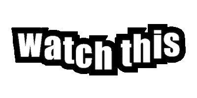 Watch This Sticker by cam/b - the photo brothers