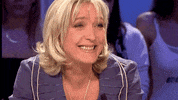 marine le pen archive GIF by franceinfo