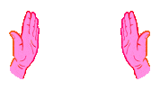 Pink And Blue Applause Sticker by Jef Caine