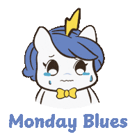 Tired Rush Hour Sticker by Brave Unicorn