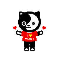 Cat Love Sticker