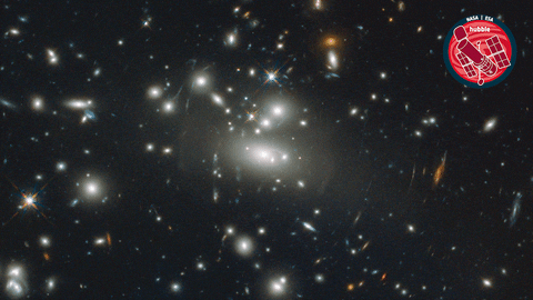 Glowing Deep Space GIF by ESA/Hubble Space Telescope