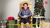 I'm Nervous to Sit on Santa's Lap