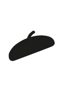 Frans Baret Sticker by Uitgeverij De Fontein