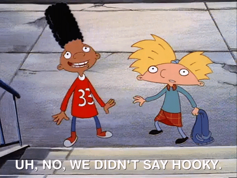 hey arnold nick splat GIF