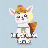 Hope Sunrise GIF by Llamaozi