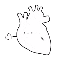 jobenhaim cute heart sad pain Sticker