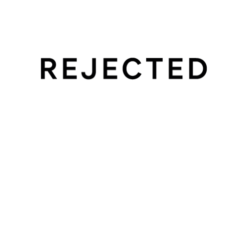 Rejected Design Sticker by Stupendous Studio