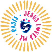Jesus Loves Me Sticker by NEWGEN