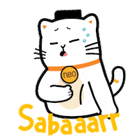 Cat Ramadan Sticker by Bank Neo Commerce