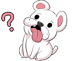 Dog What Sticker by Jin