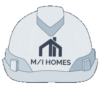 Hat Construction Sticker by M/I Homes, Inc.