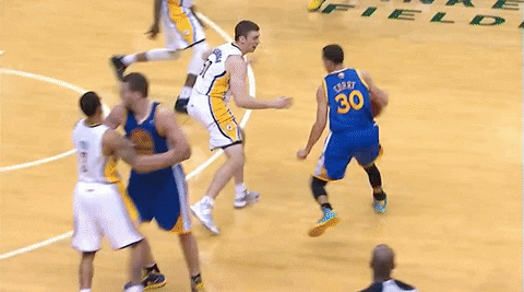 pull up three golden state warriors GIF