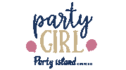 Party Girl Sticker by Party Island Curacao
