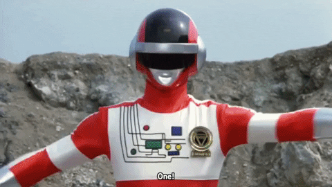 Amit72786 giphygifmaker power rangers bioman choudenshi bioman GIF