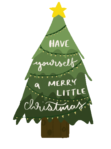 Taliastne christmas tree lights bright Sticker