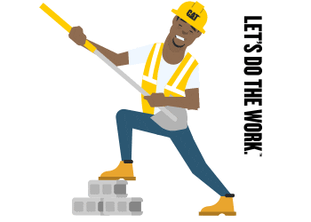 Rock On Cat Sticker by Caterpillar Inc.