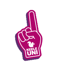 lovekeele keelebecause Sticker by Keele University