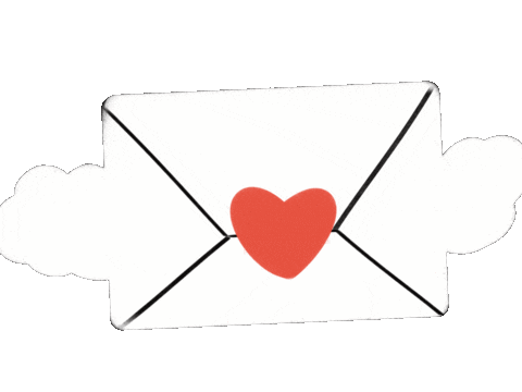 In Love Hearts Sticker