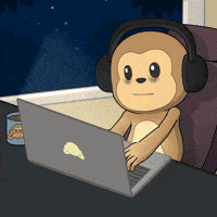 Tired Good Night GIF by Wise Monkey Meme