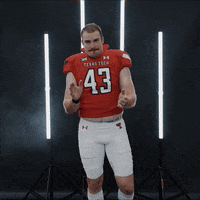 College Football Sport GIF by Texas Tech Football