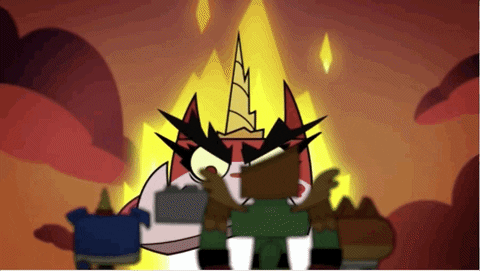 miedo ataque GIF by Cartoon Network EMEA