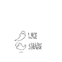 Halloween Ghost Sticker