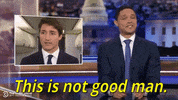 news trevor noah justin trudeau GIF