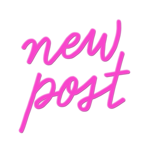 icecreamandneondreams giphyupload new pink new post Sticker