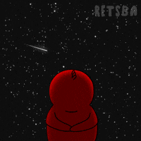 Shooting Star Dreaming GIF by Retsba