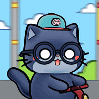 Happy Cat GIF by Mochimons