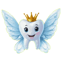 Tooth Fairy Sticker by Petals Patch