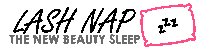 Sleeping Beauty Lashes Sticker by sorellelash