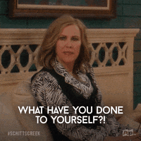 shocked pop tv GIF by Schitt's Creek
