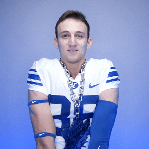 Byu Football Sport GIF by BYU Cougars