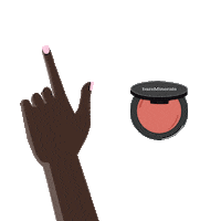 bareminerals beauty makeup blush foundation Sticker