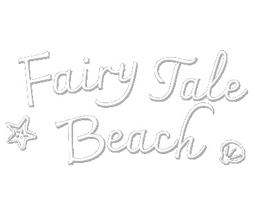 Typography Beach Sticker