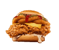 Burger Zinger Sticker by KFC_Singapore