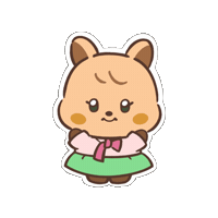 New Year Korea Sticker