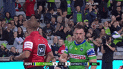 Nrl Phonecall GIF by Canberra Raiders