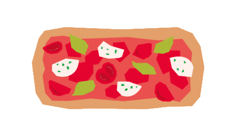 Pizza Pinsa Sticker by likeyaa