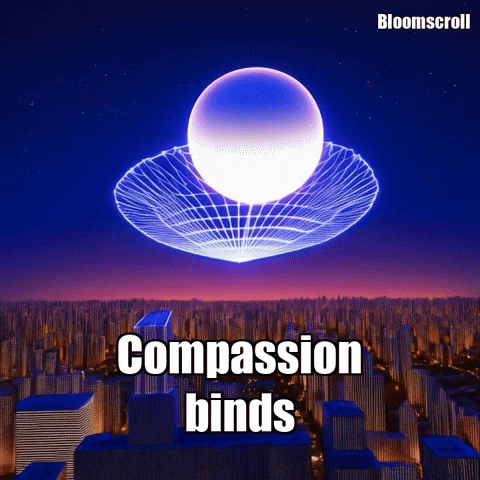 Connection Compassion GIF by Bloomscroll