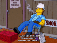 season 13 smoking GIF