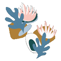 Flower Sticker by Uhana