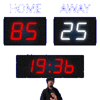 25 Away Sticker