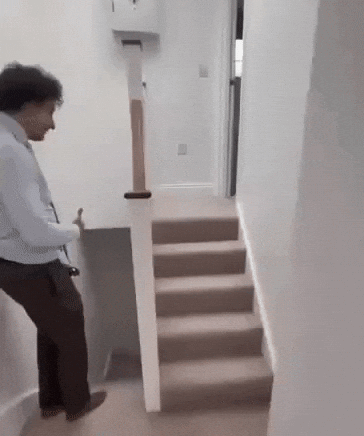 KinneyA wow trip oops giphycreatortest GIF