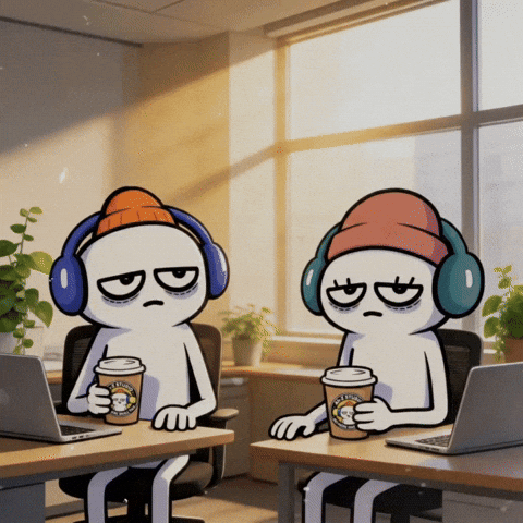  Good Morning Work Bestie Ah-Z and Ah-Mi