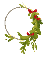 Uliyana_K christmas winter xmas merry christmas Sticker